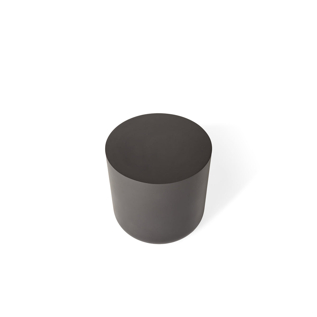 Kosmos Charcoal Side Table, side profile