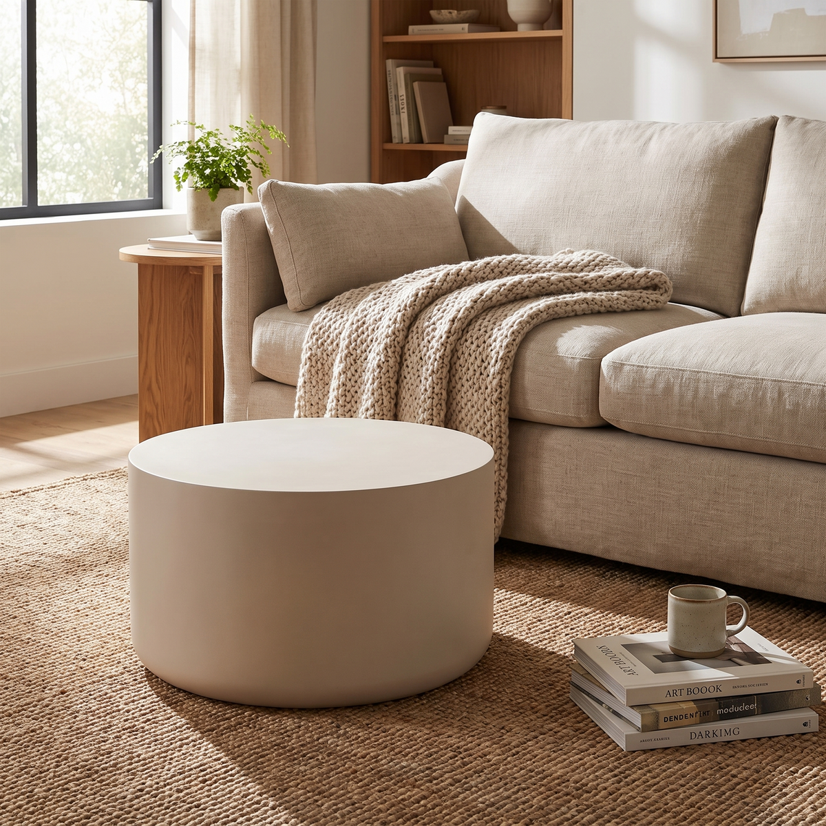 Kosmos Dune Coffee Table, styled in a real setting