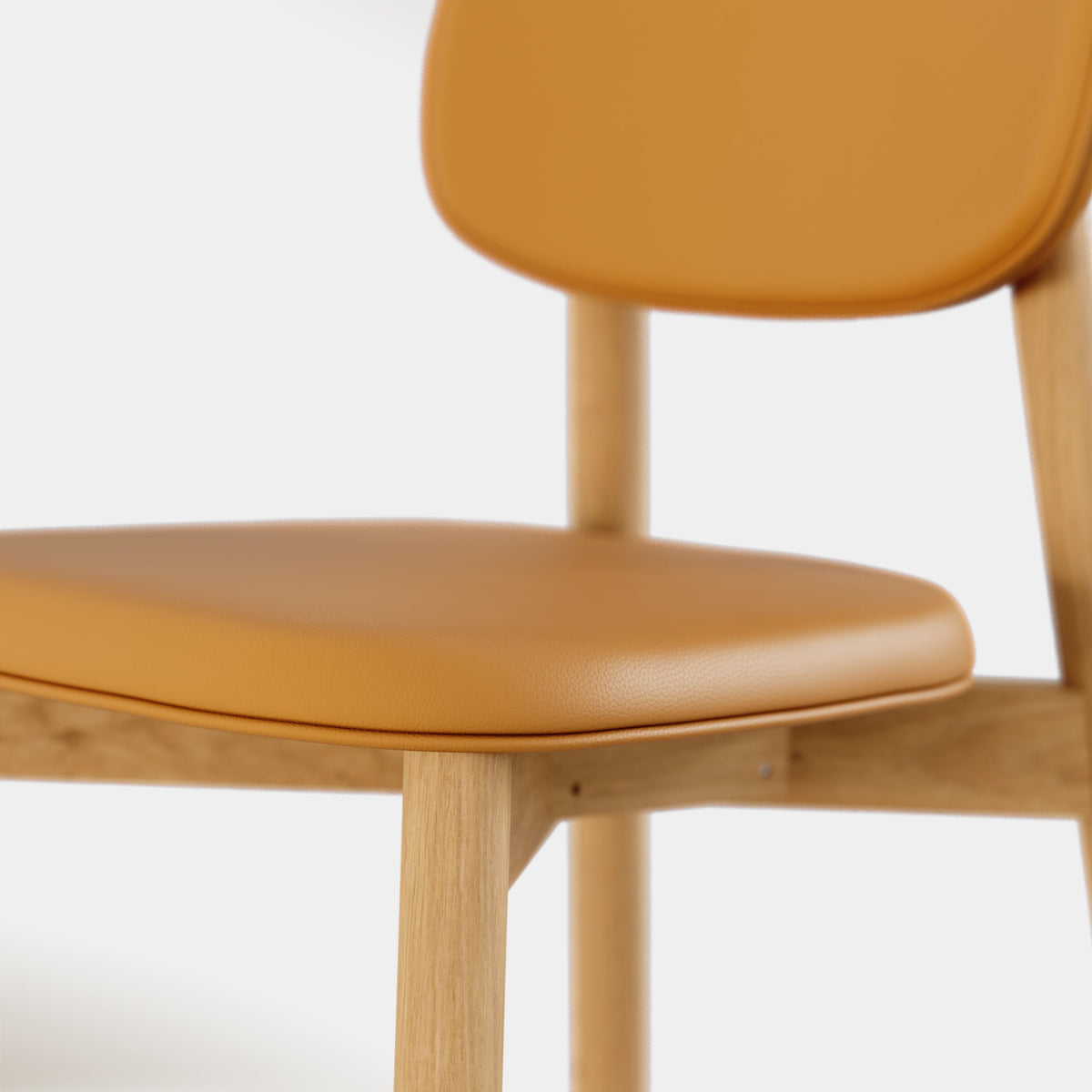 Maia Counter Stool - Saddle Leather & Oak