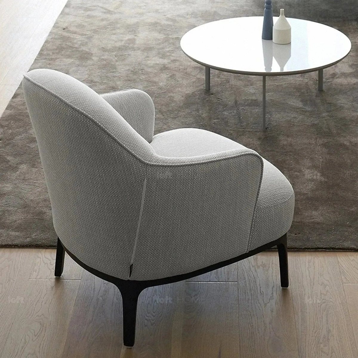 Minimalist Fabric 1 Seater Sofa RINA