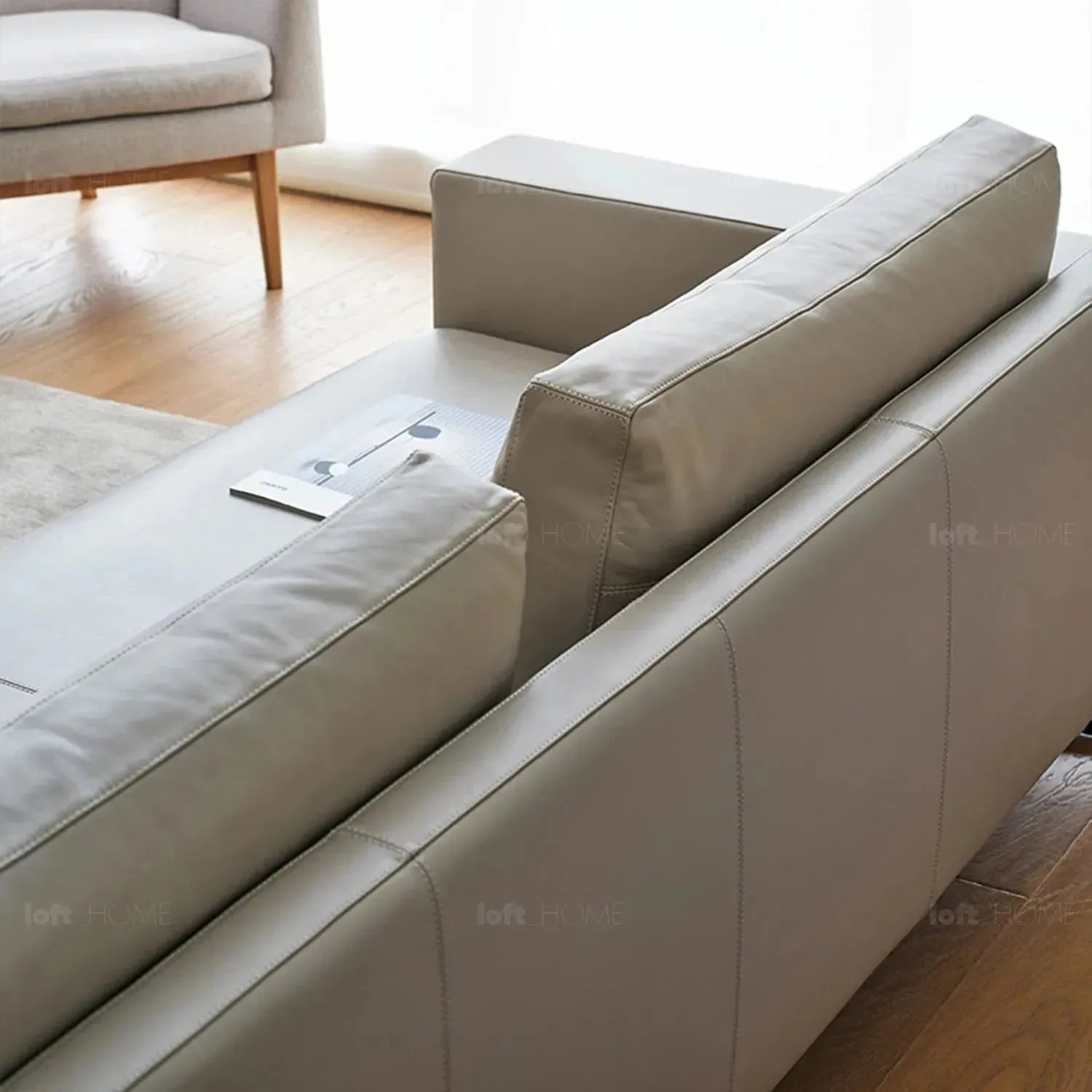 Minimalist Fabric 2 Seater Sofa BOLOGNA