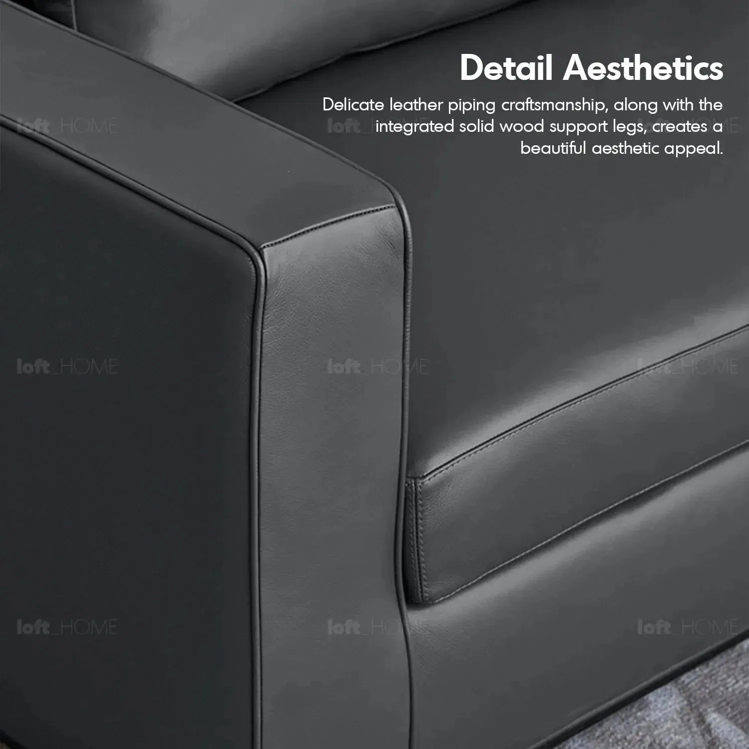 Minimalist Fabric 2 Seater Sofa COMO