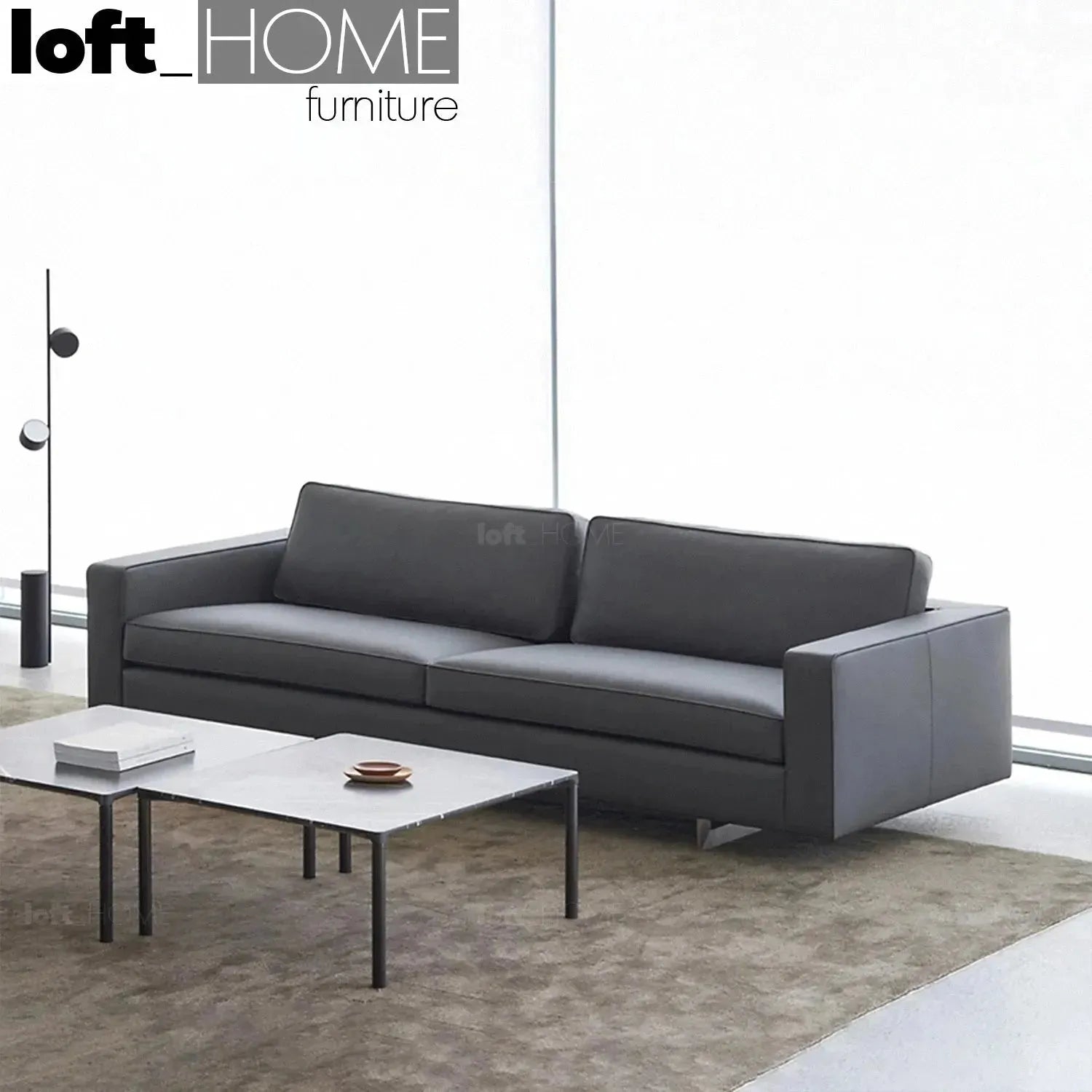 Minimalist Fabric 2 Seater Sofa VEMB