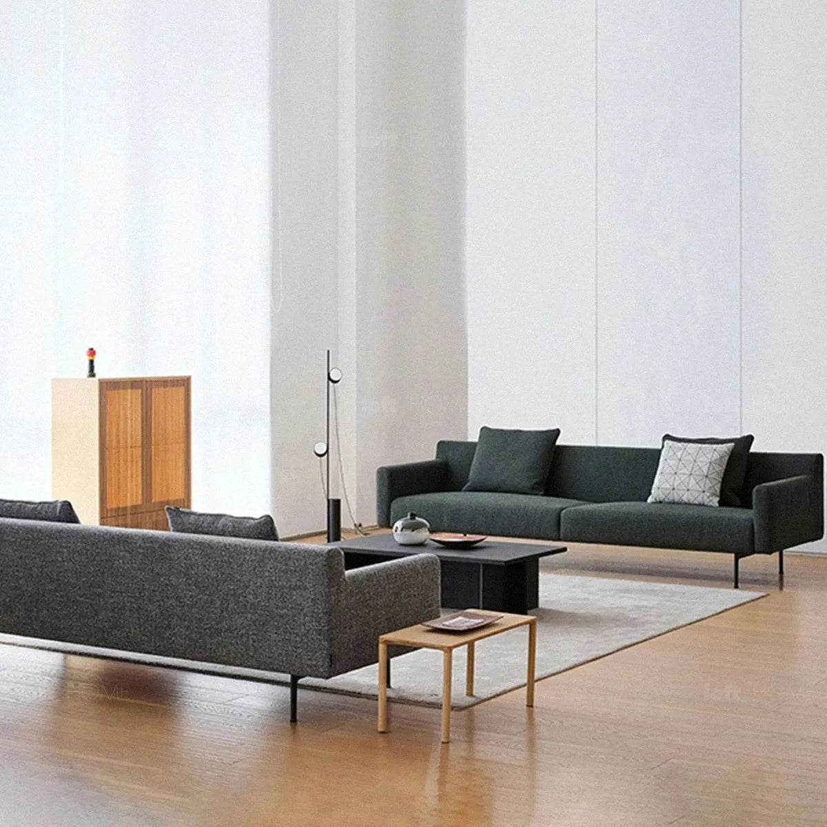 Minimalist Fabric 3 Seater Sofa ANN