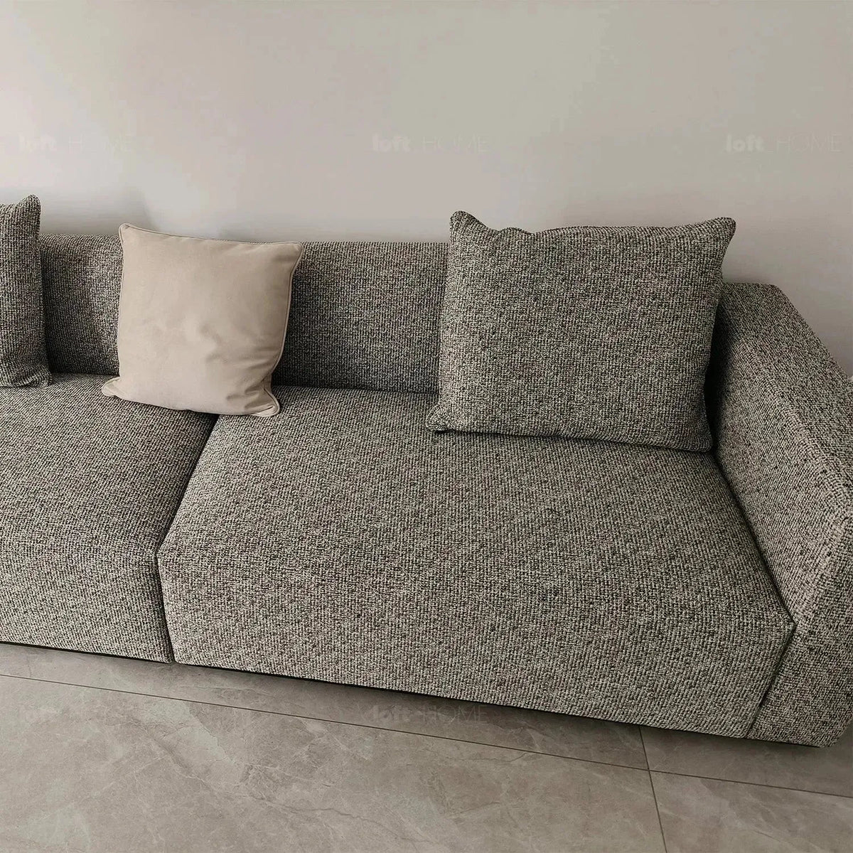 Minimalist Fabric 3 Seater Sofa NEMO