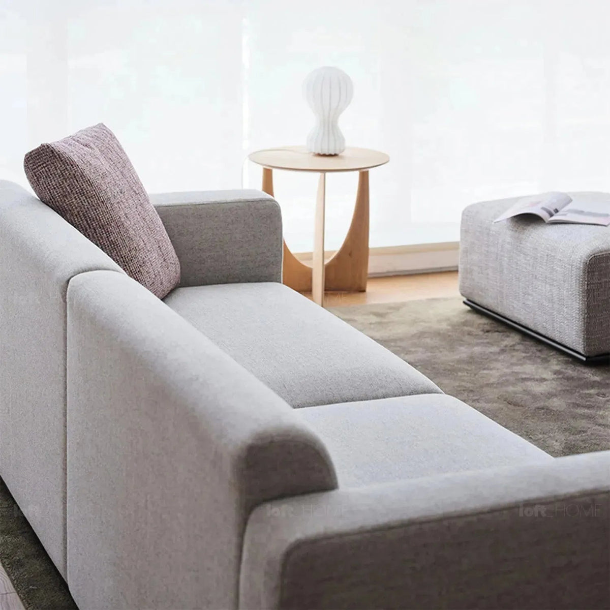 Minimalist Fabric 3 Seater Sofa NEMO