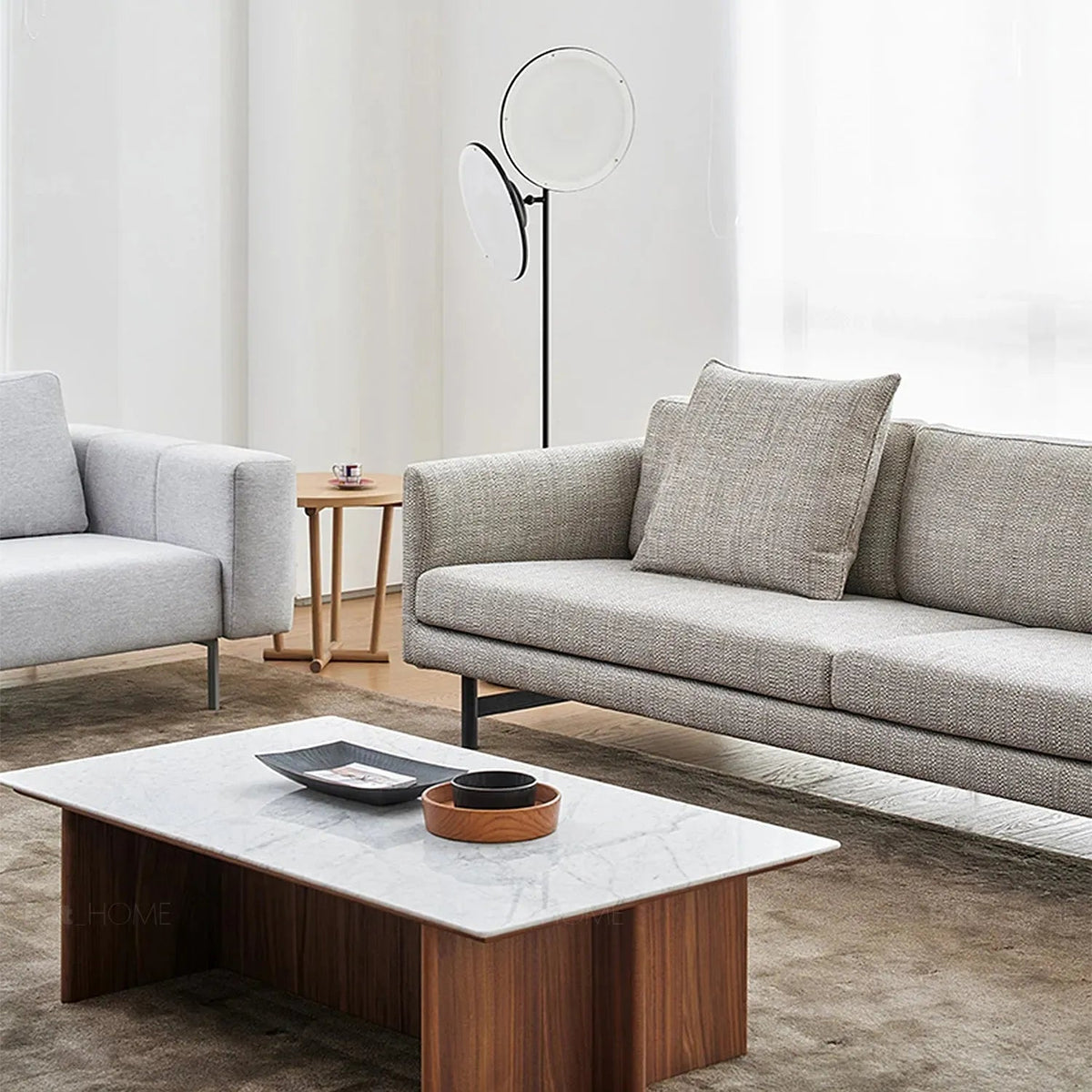 Minimalist Fabric 3 Seater Sofa NOR
