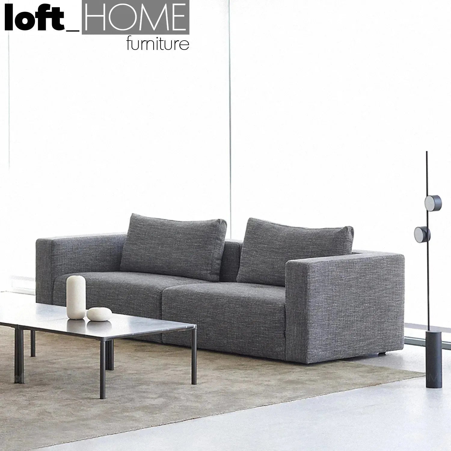 Minimalist Fabric 3.5 Seater Sofa BRI