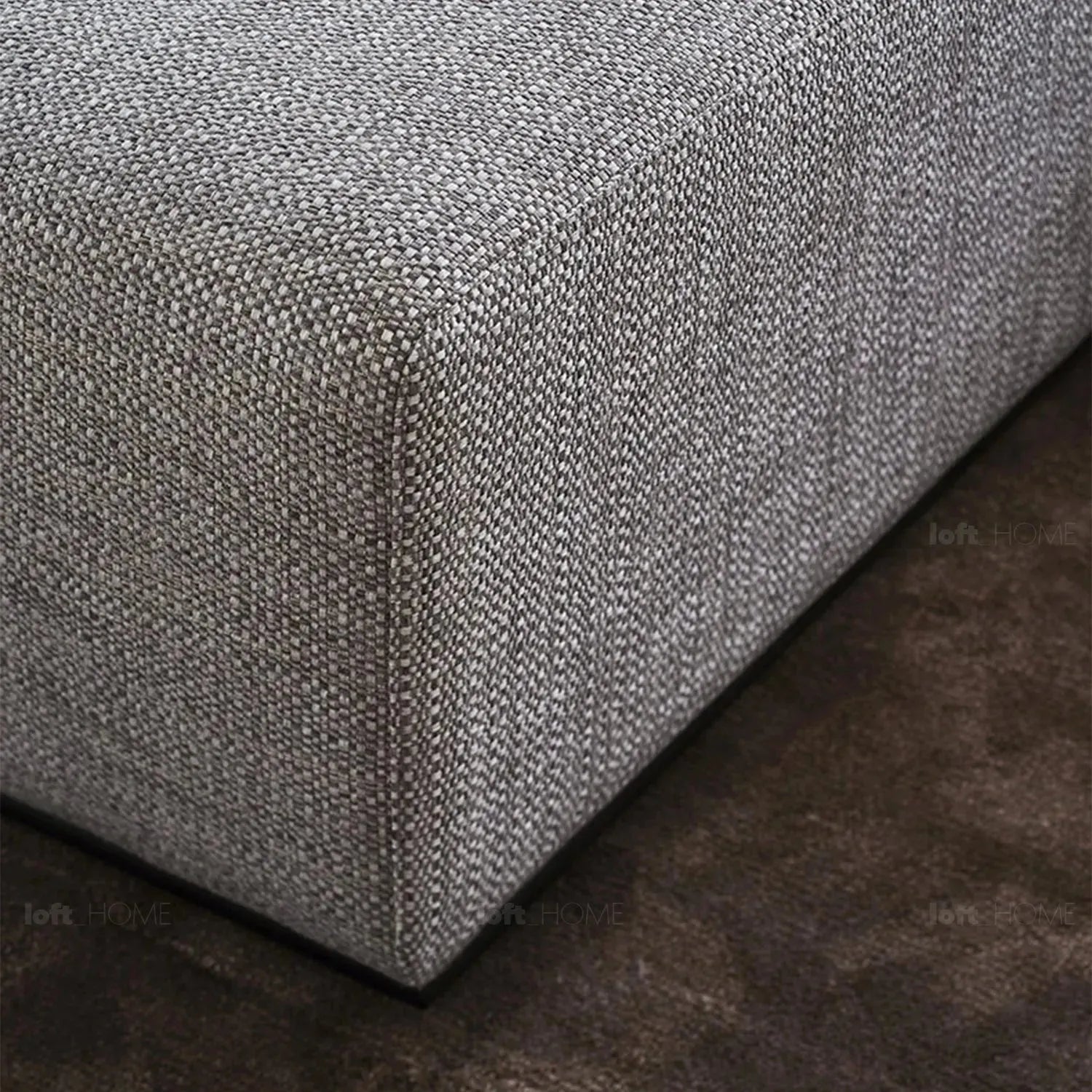 Minimalist Fabric L Shape Sectional Sofa NEMO 3+L