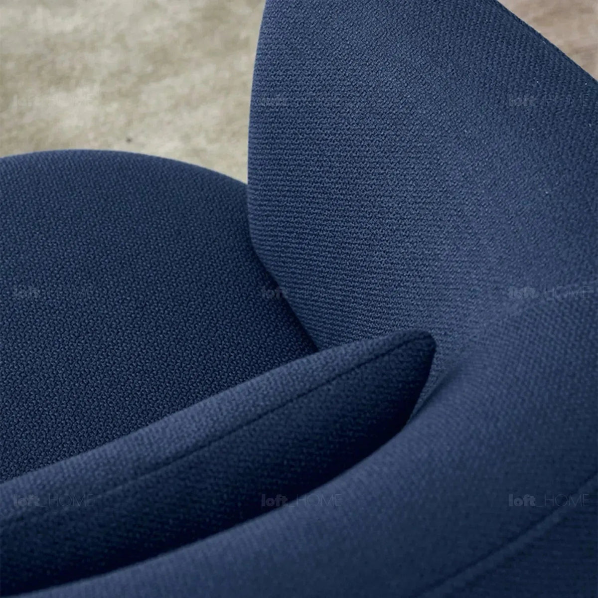 Minimalist Fabric Revolving 1 Seater Sofa HEB