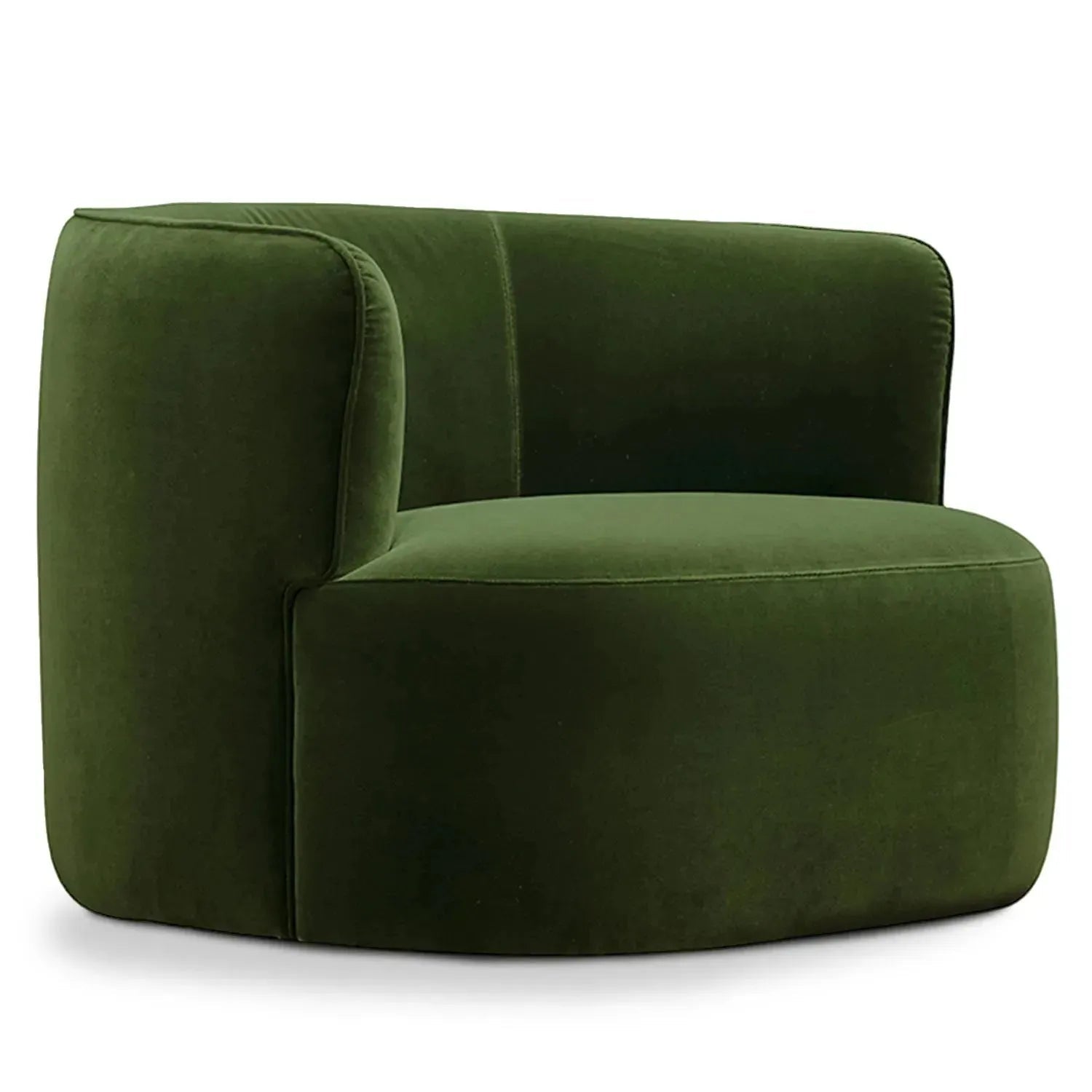 Minimalist Fabric Revolving 1 Seater Sofa HEB