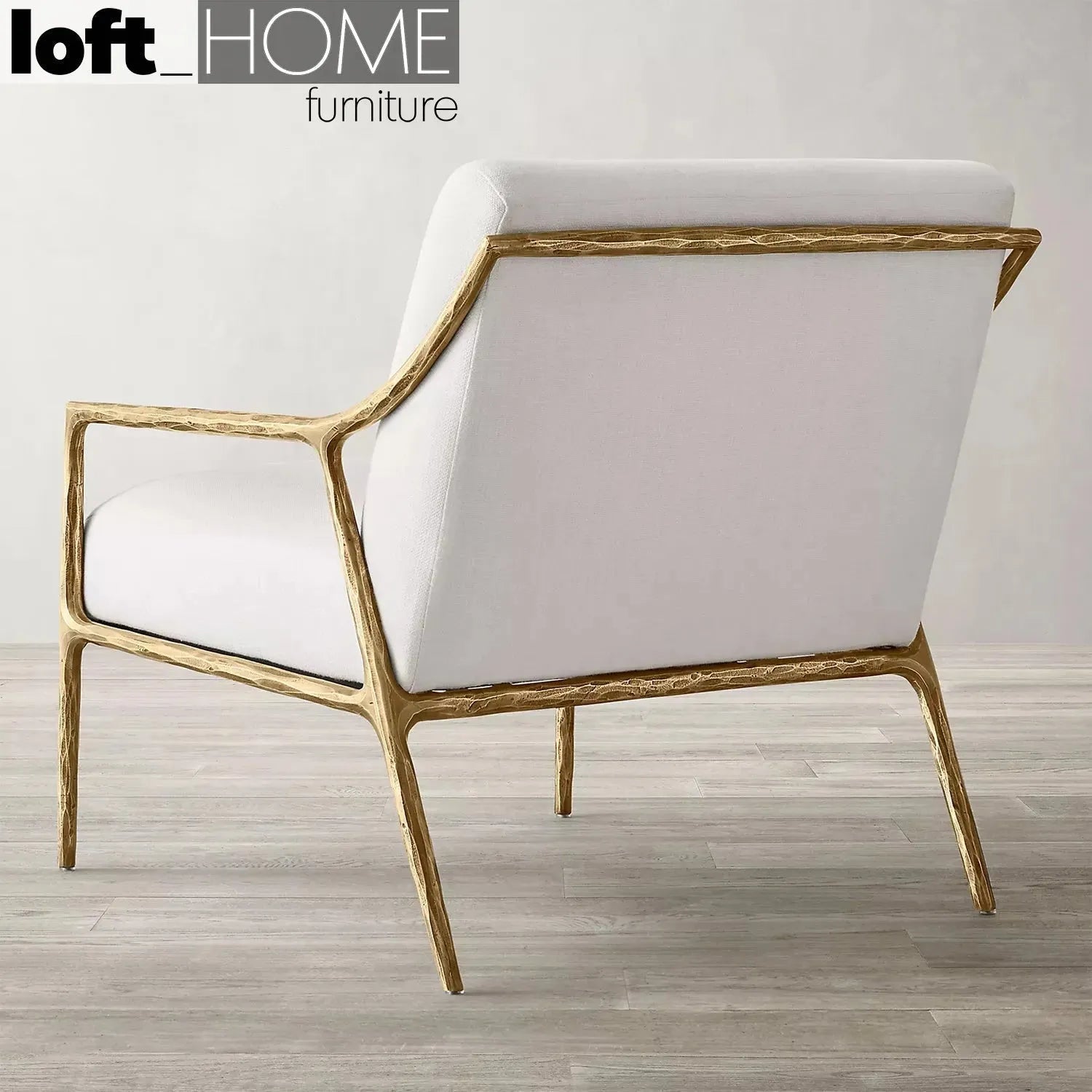 Minimalist Fabric 1 Seater Sofa THADDEUS SLOPE