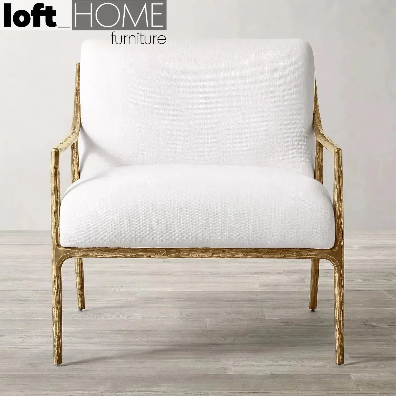 Minimalist Fabric 1 Seater Sofa THADDEUS SLOPE
