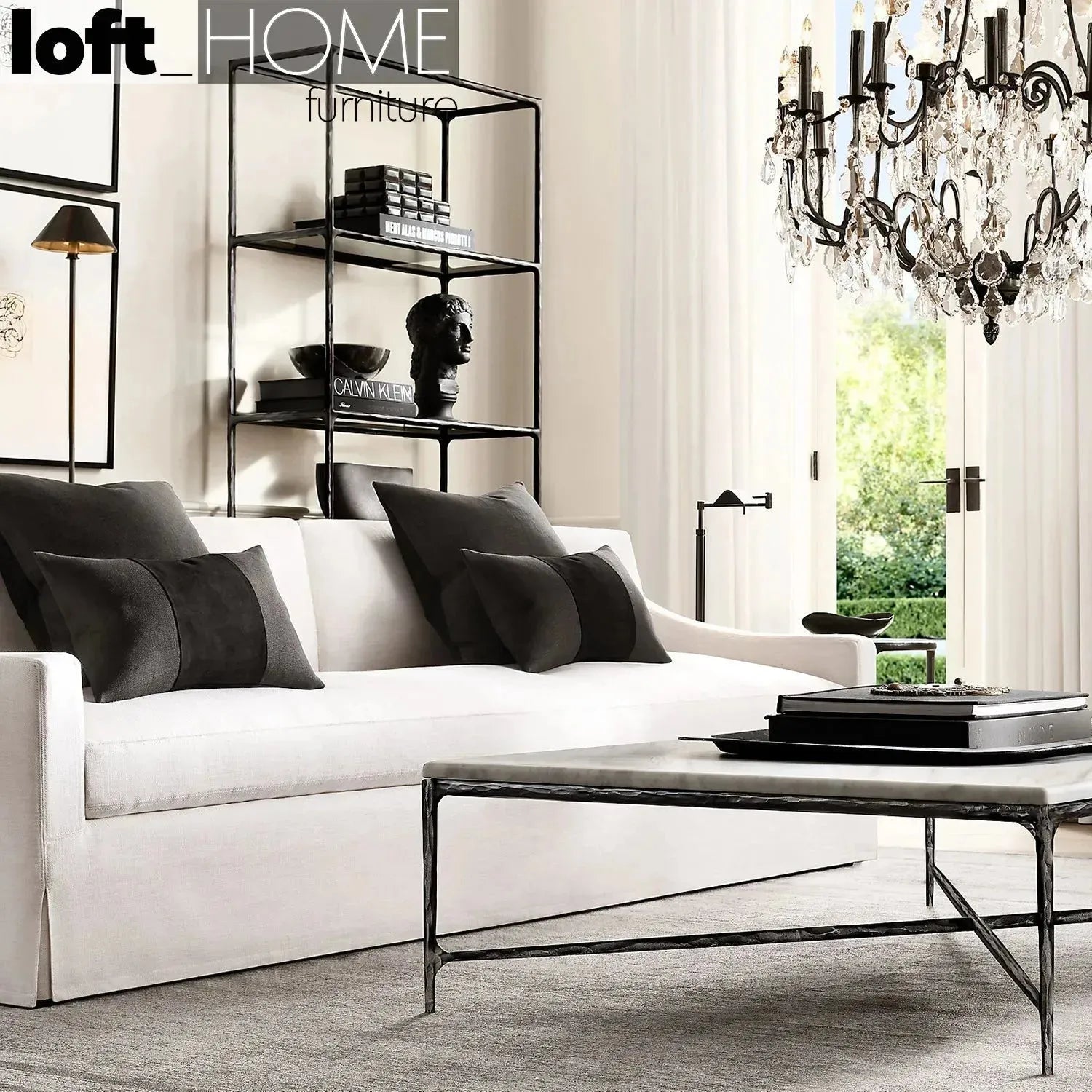 Minimalist Marble Coffee Table THADDEUS