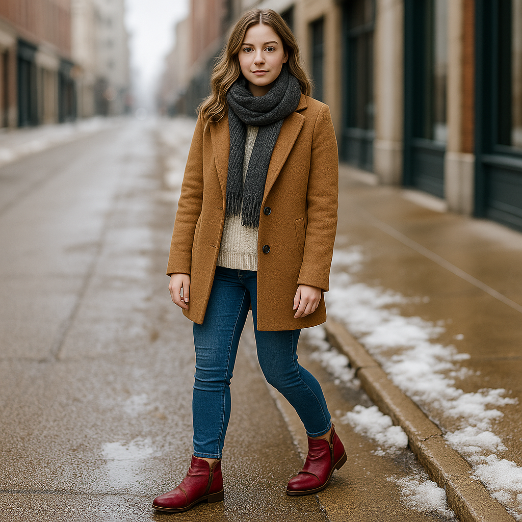 Naomi Vegan Leather Ankle Boots for Women