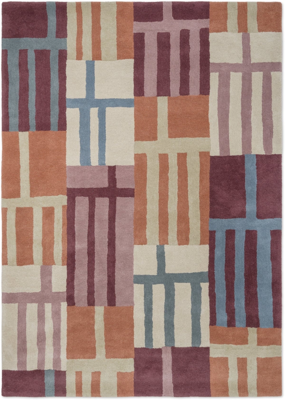 Brink and Campman Monolith Cinnabar/Amber Multi Area Rug by Harlequin