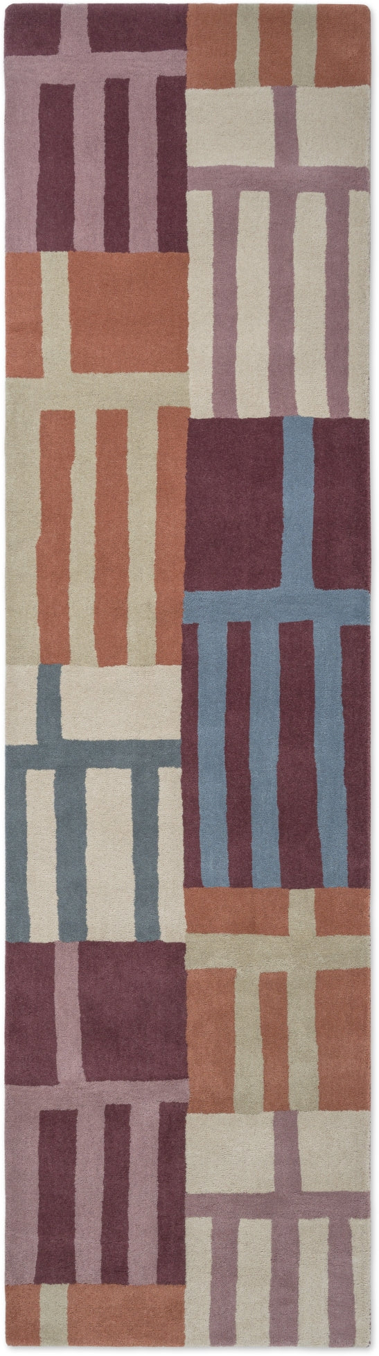 Brink and Campman Monolith Cinnabar/Amber Multi Area Rug by Harlequin