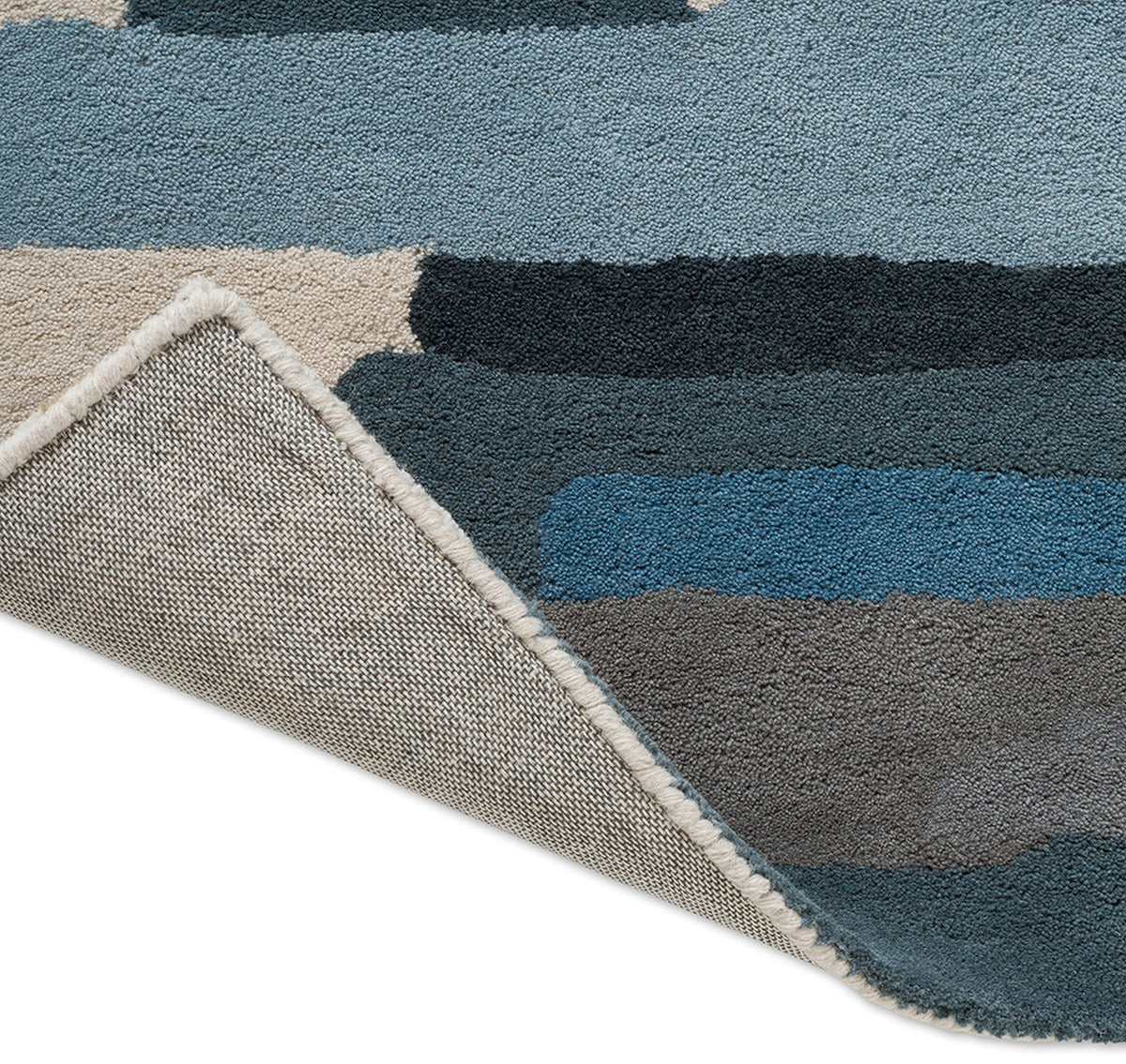 Brink and Campman Zeal Indigo Multi Area Rug by Harlequin