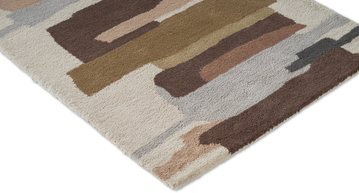 Brink and Campman Zeal Taupe Multi Area Rug by Harlequin