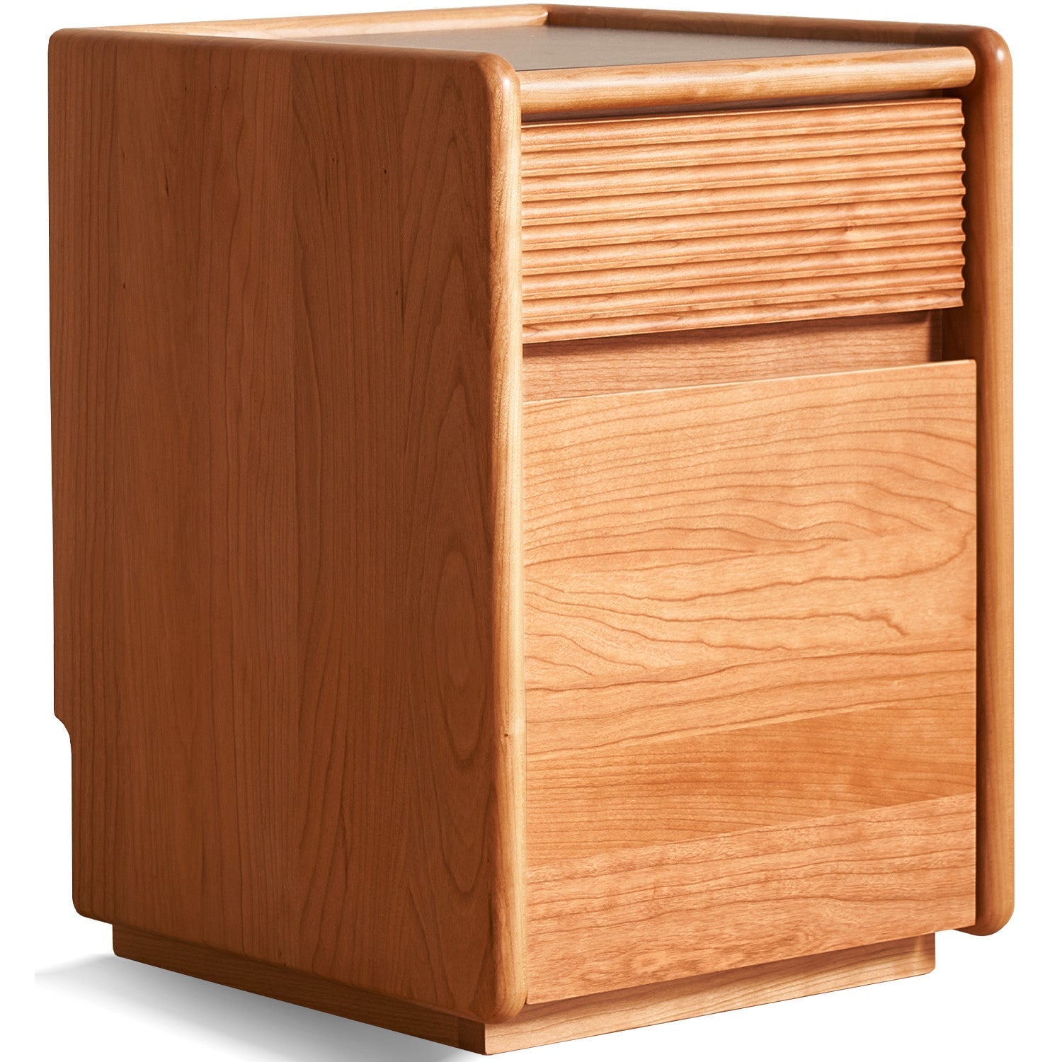 Scandinavian Cherry Wood Side Table AURIA