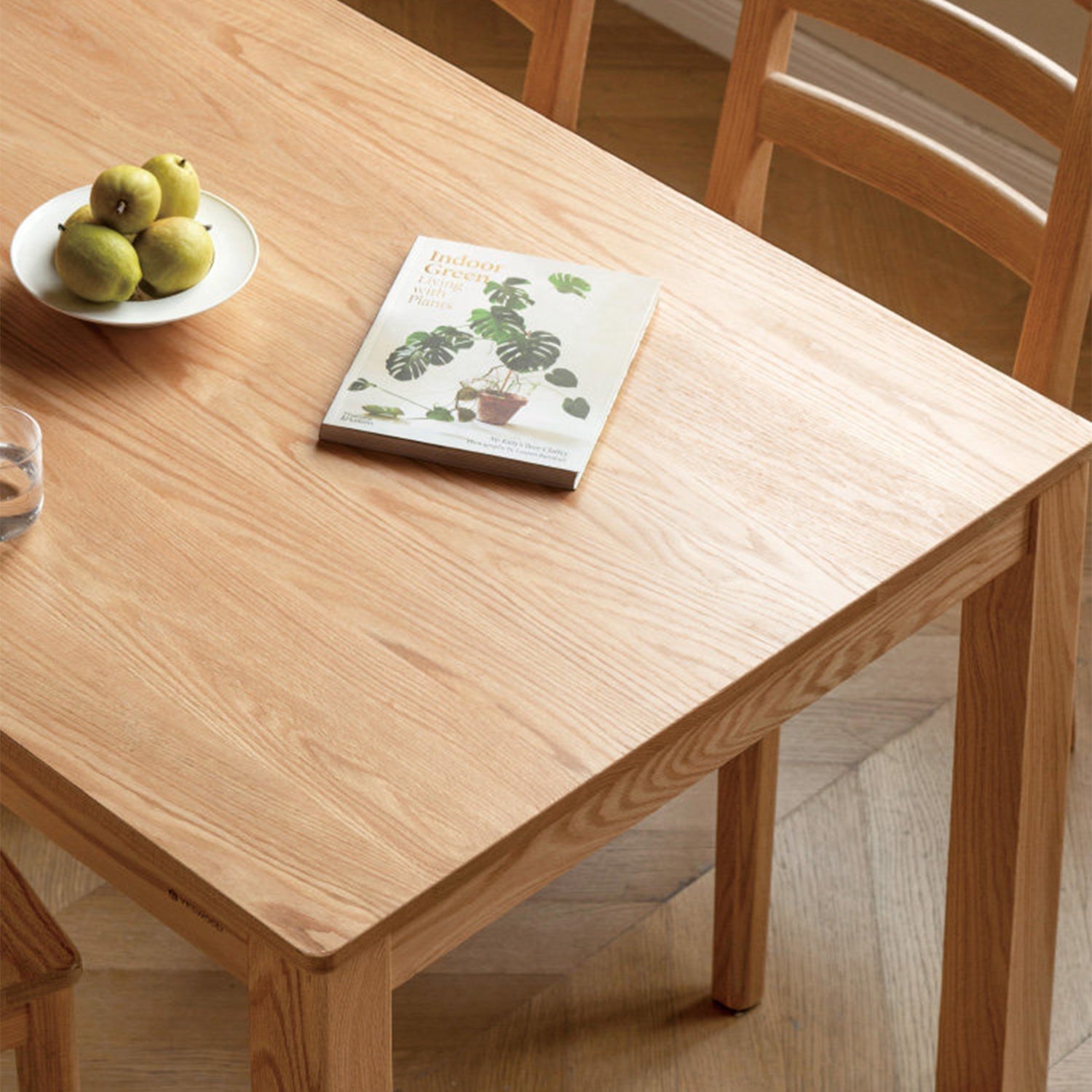 Scandinavian Oak Wood Dining Table ELM