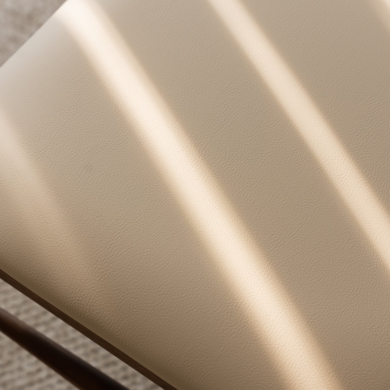 Japandi Walnut Wood Dining Chair PUREA