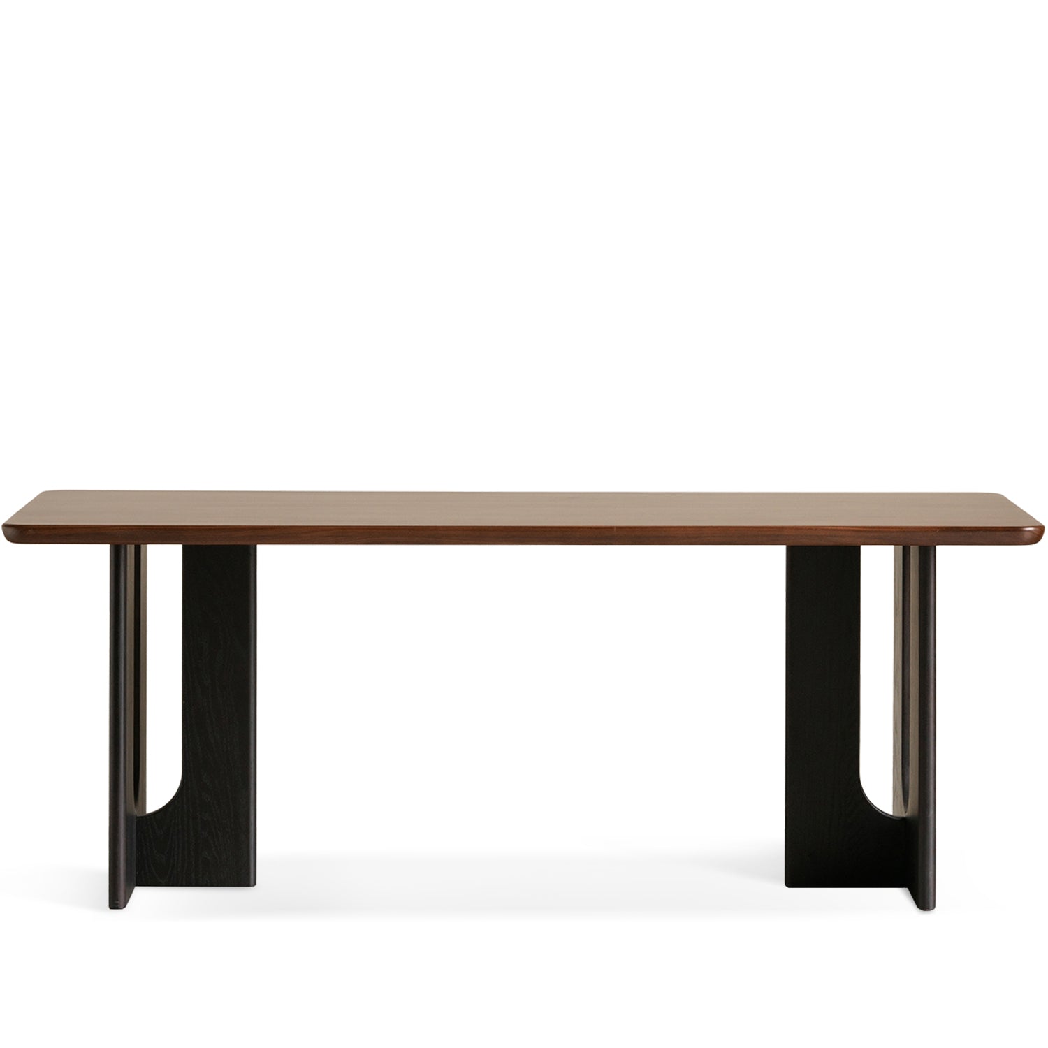 Japandi Walnut Wood Dining Table SAVOR