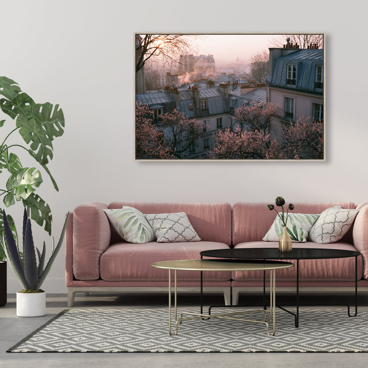 Blossom Framed Paris IV