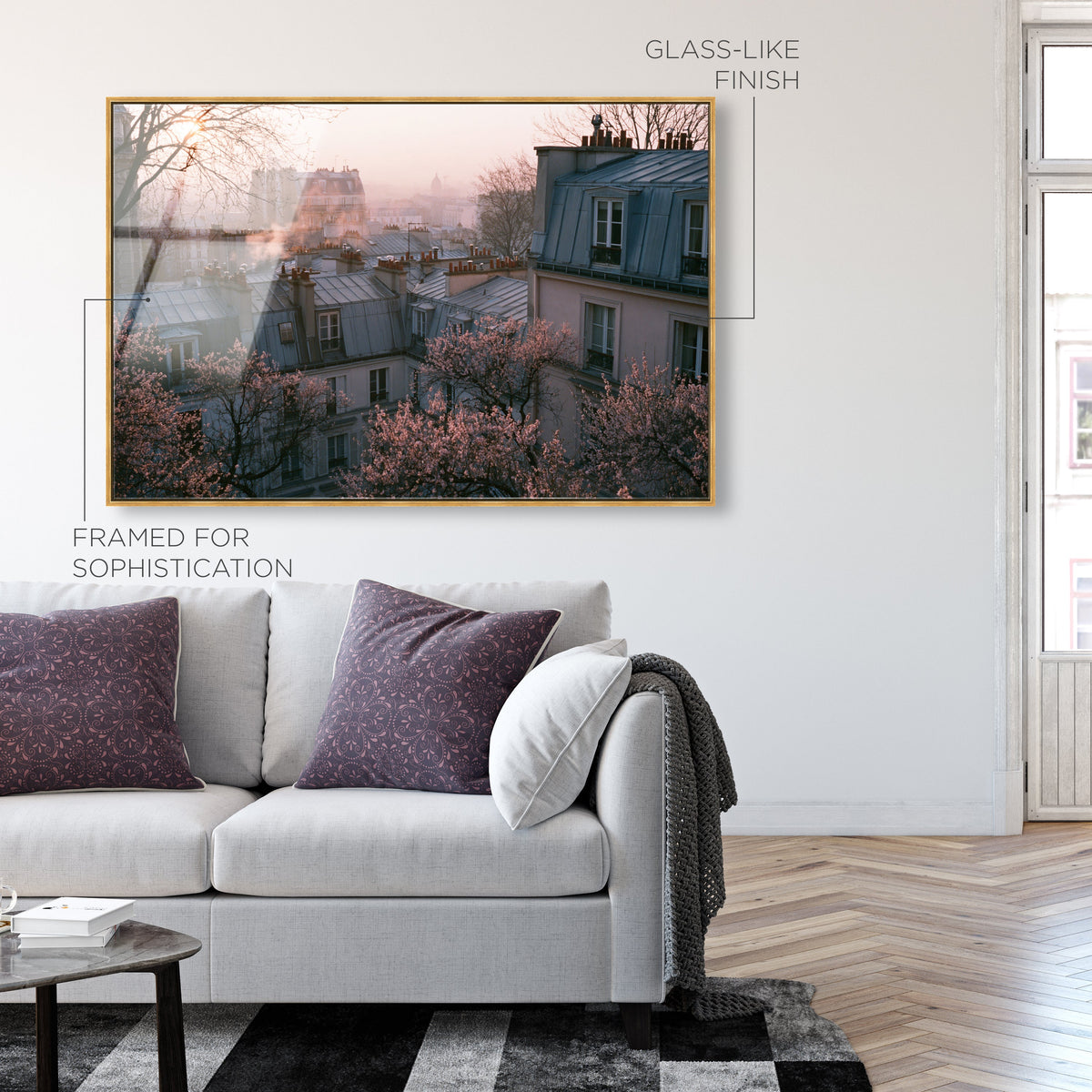 Blossom Framed Paris IV