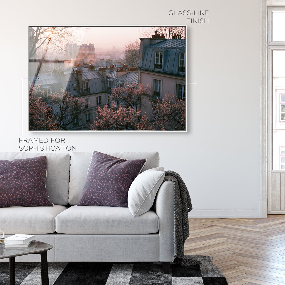 Blossom Framed Paris IV