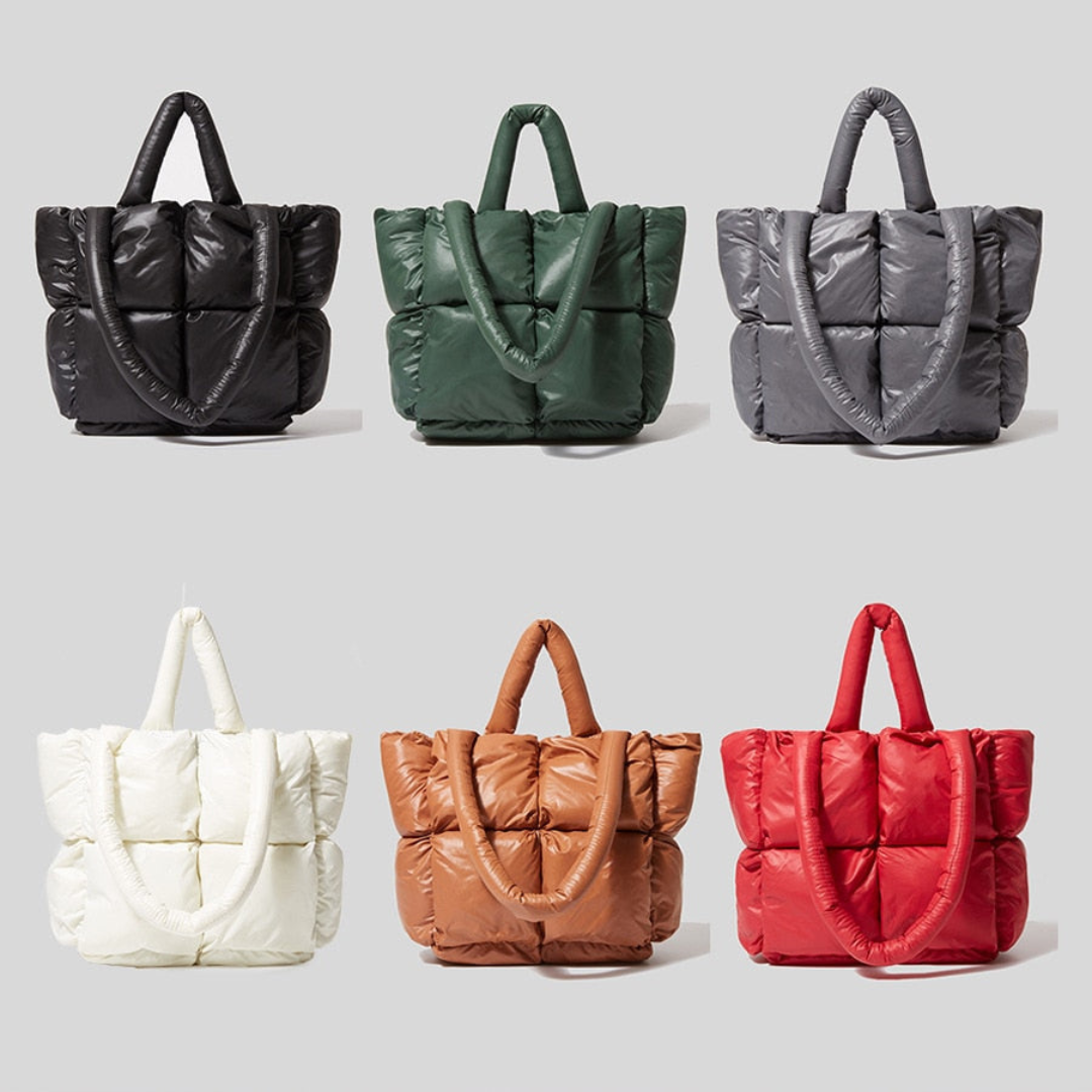 Fedeliz | Women’s Luxury Puffer Bag | Tote Shoulder