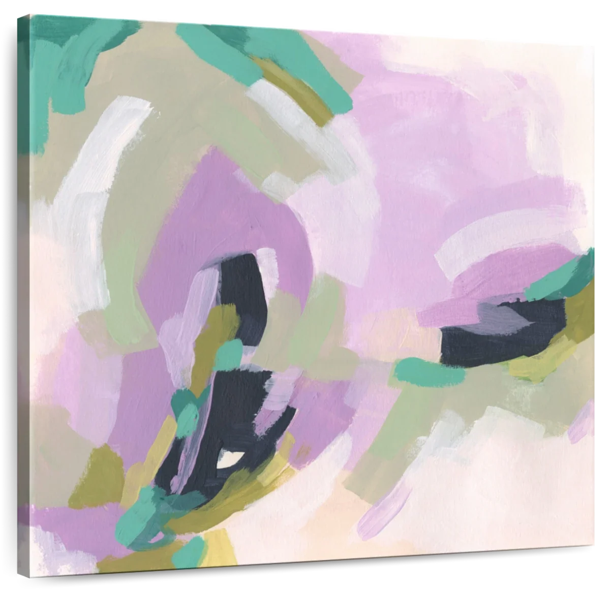 Pastel Brush Abstract III Wall Art