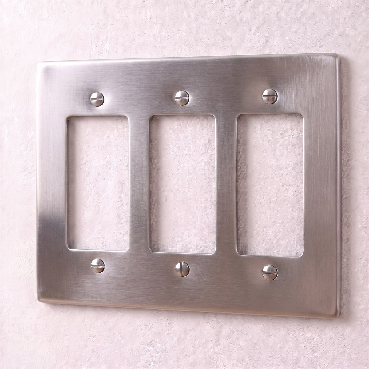 Brass Wall Plate (1-5 Gang)