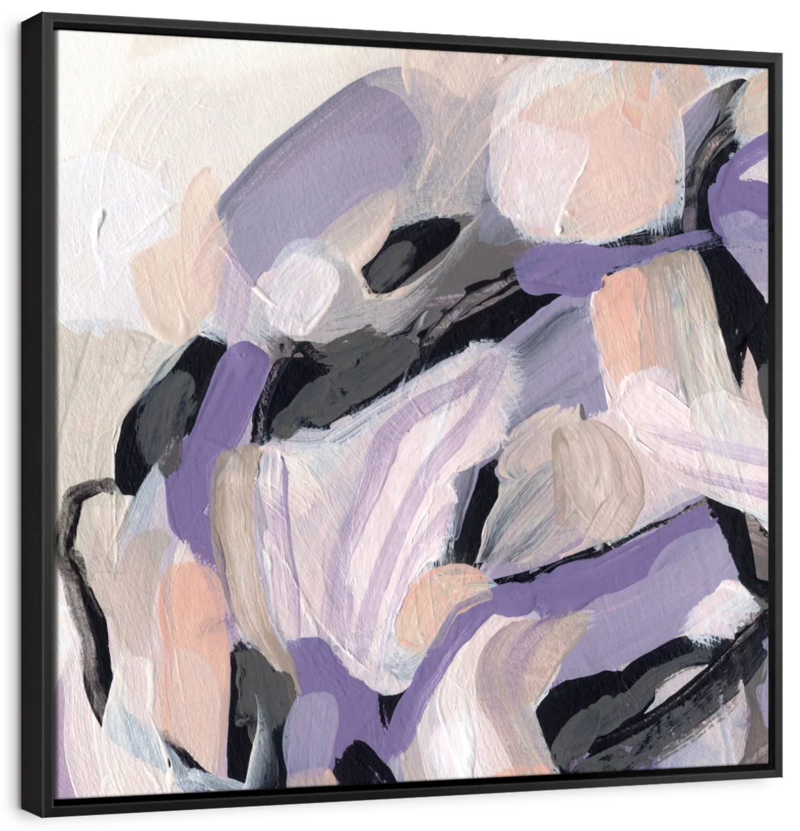 Pastel Brush Abstract V Wall Art