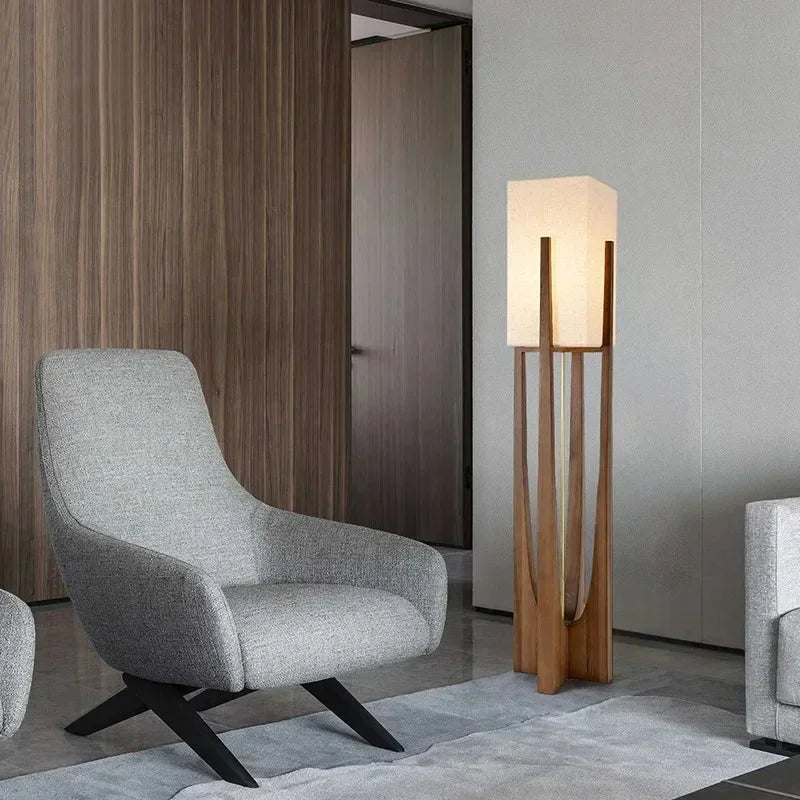 Takashido Table & Floor Lamp