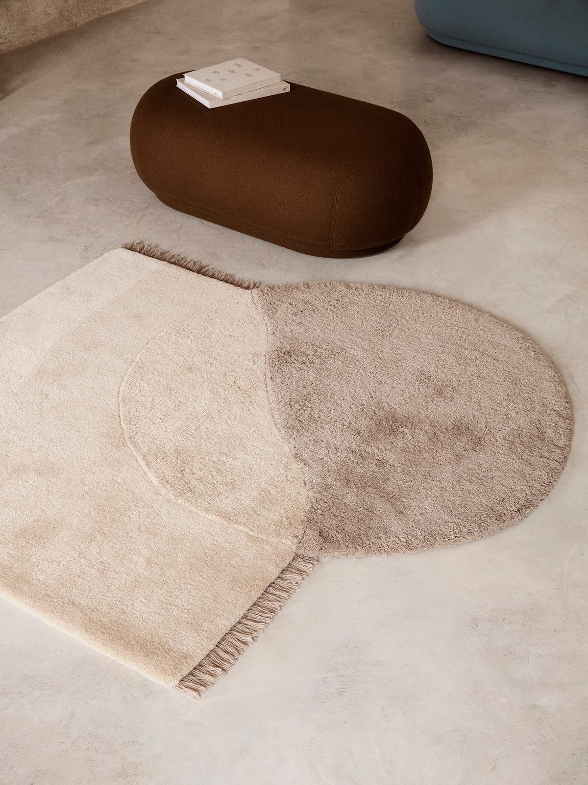View Tufted Rug, Beige