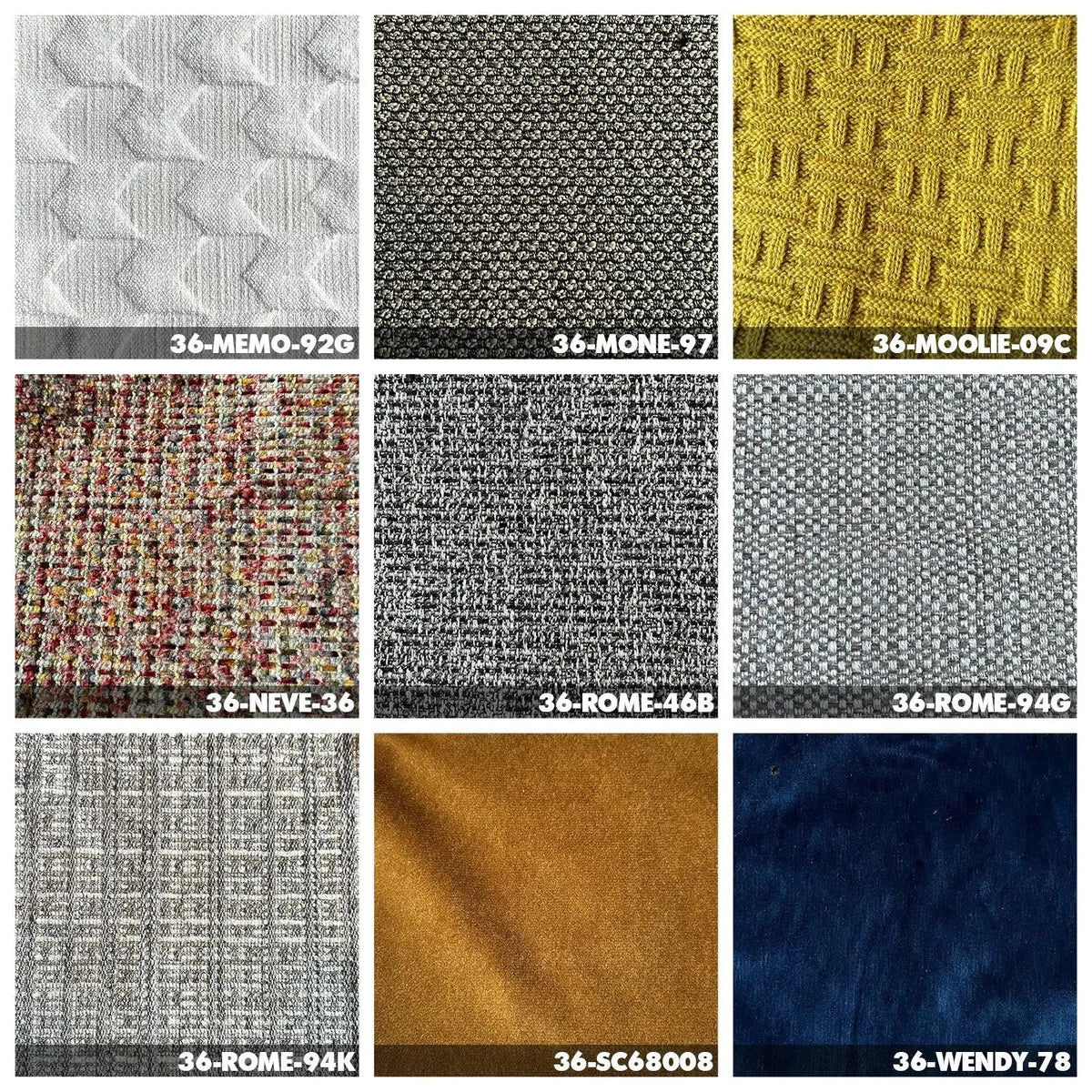 Minimalist Fabric 3.5 Seater Sofa ANN