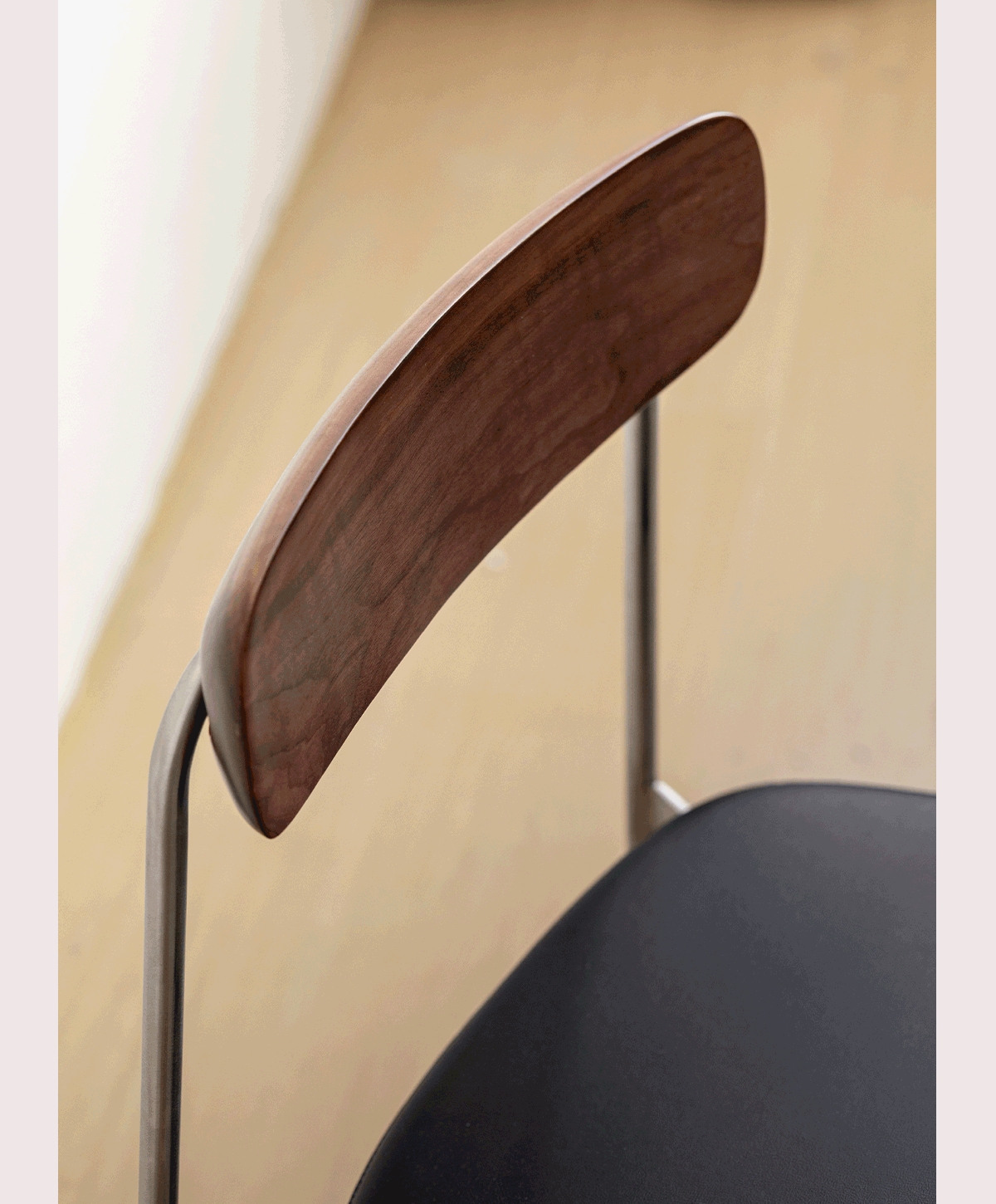 Bauhaus Walnut Wood Dining Chair WIENER