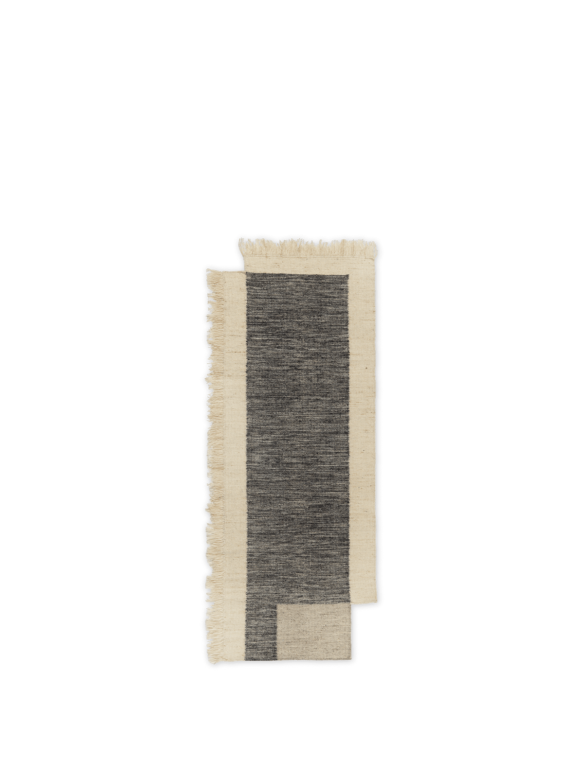 Counter Runner, Charcoal/Off-white