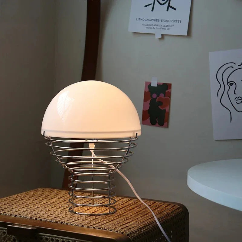 Bauhaus Glass Desk Lamp