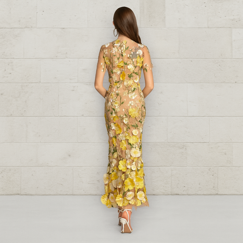 Lilith Floral Finesse Dress for Women
