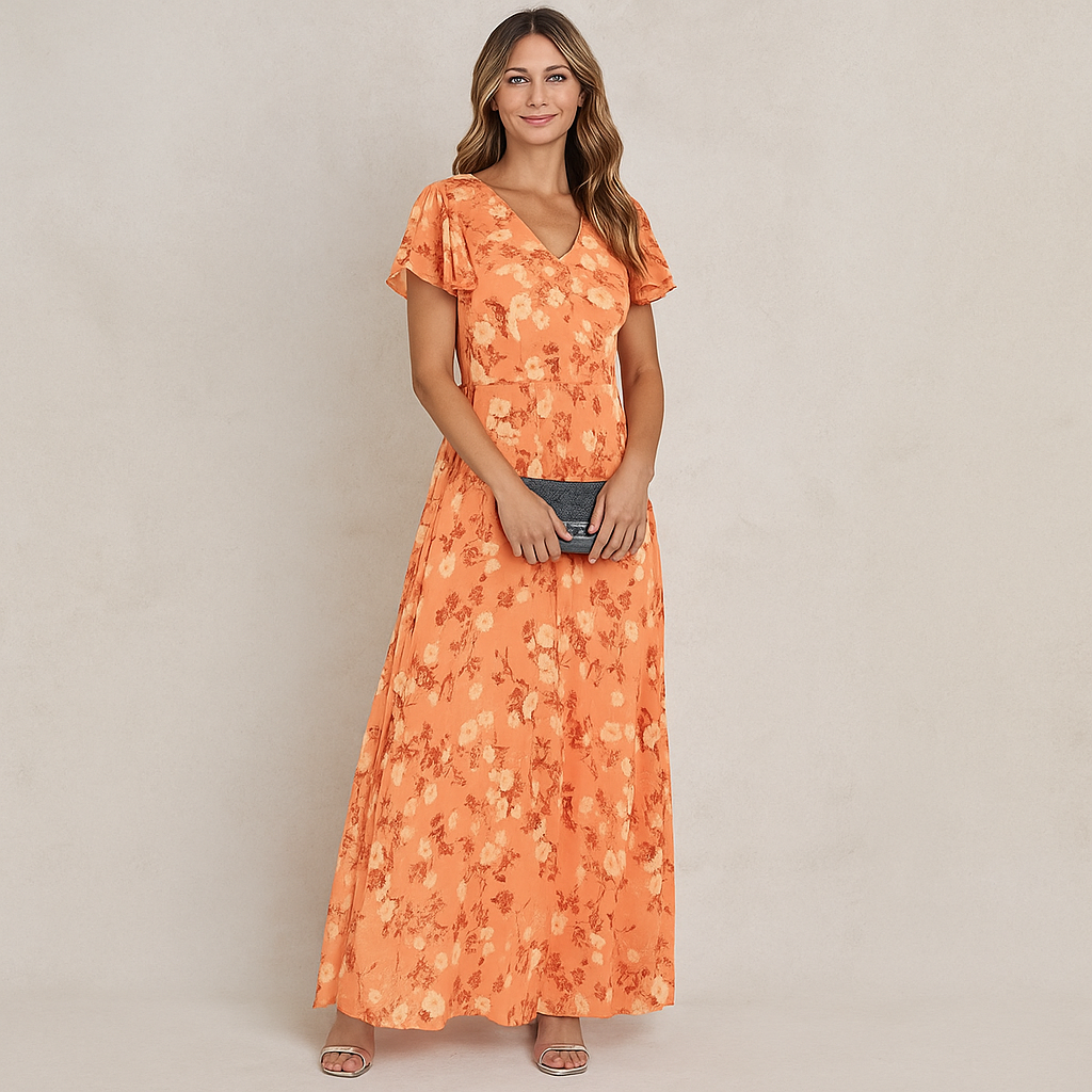Charo | Robe d'été élégante pour femme | Maxi