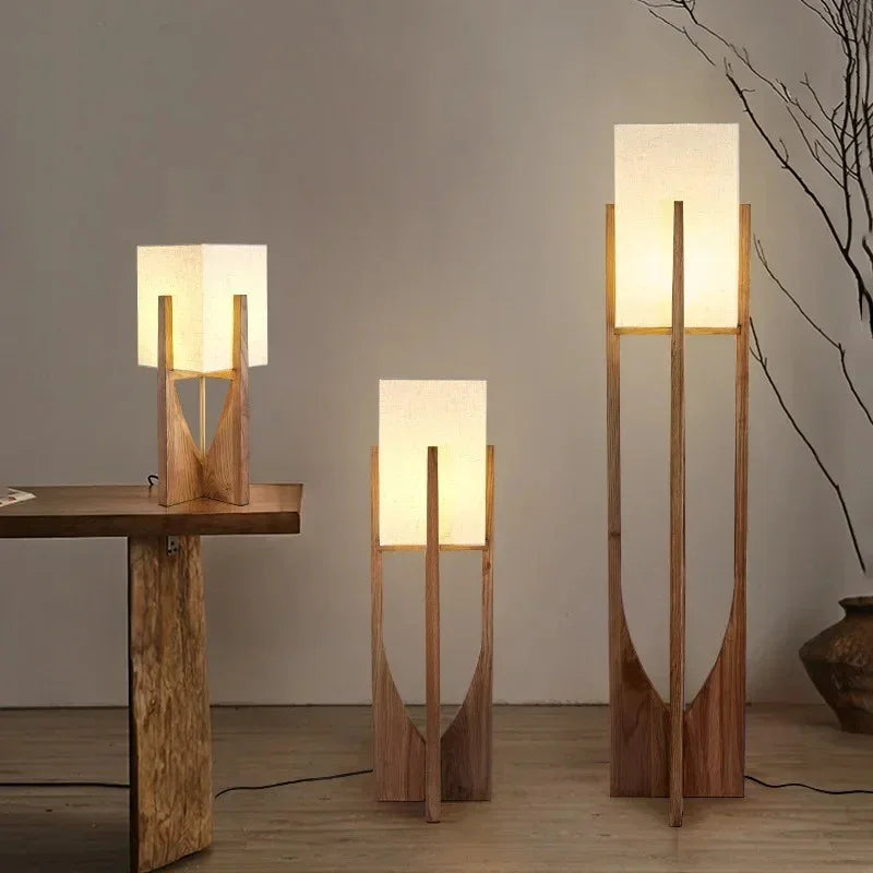 Takashido Table & Floor Lamp