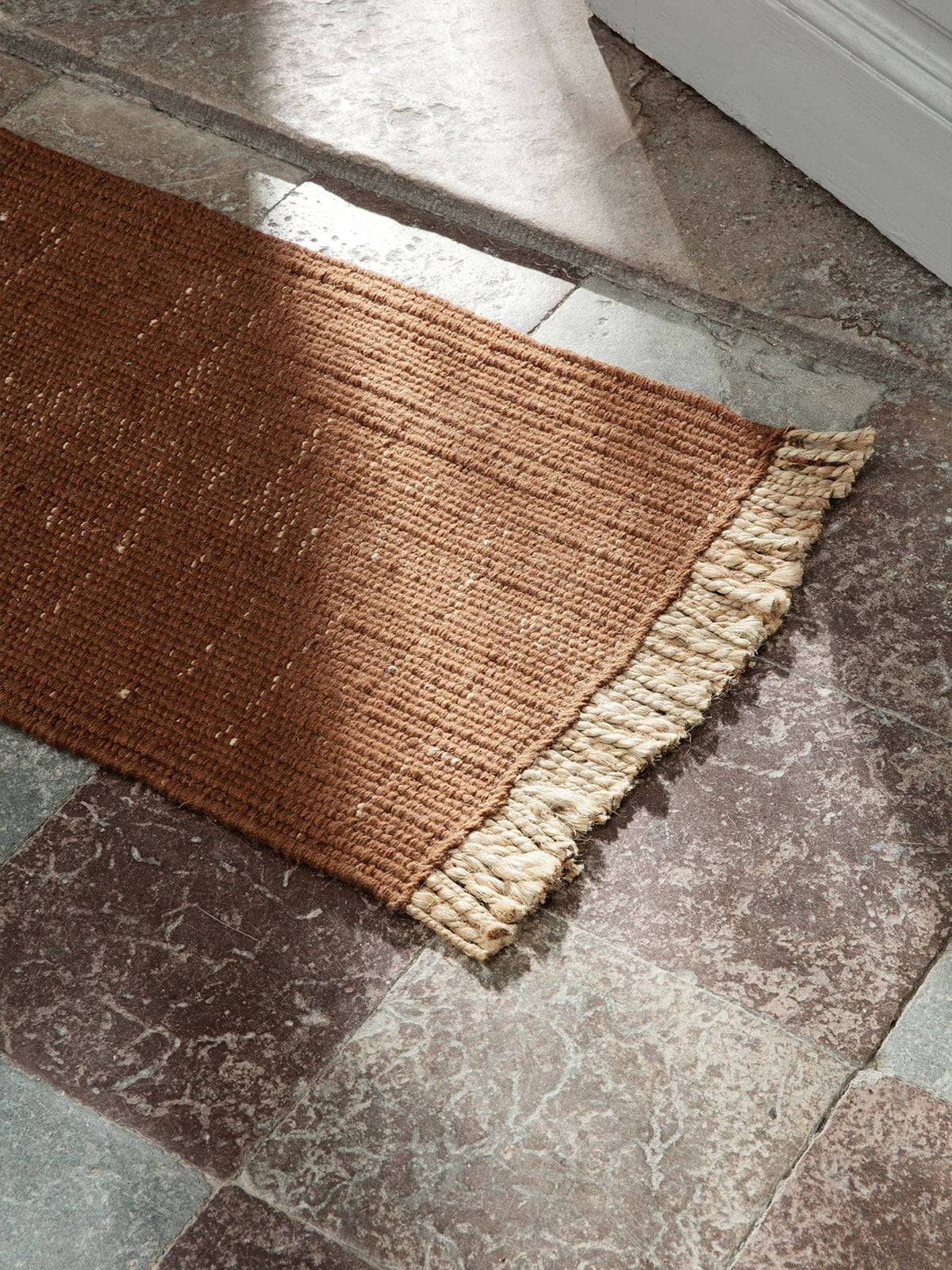 Block Mat, Dark Brick/Natural