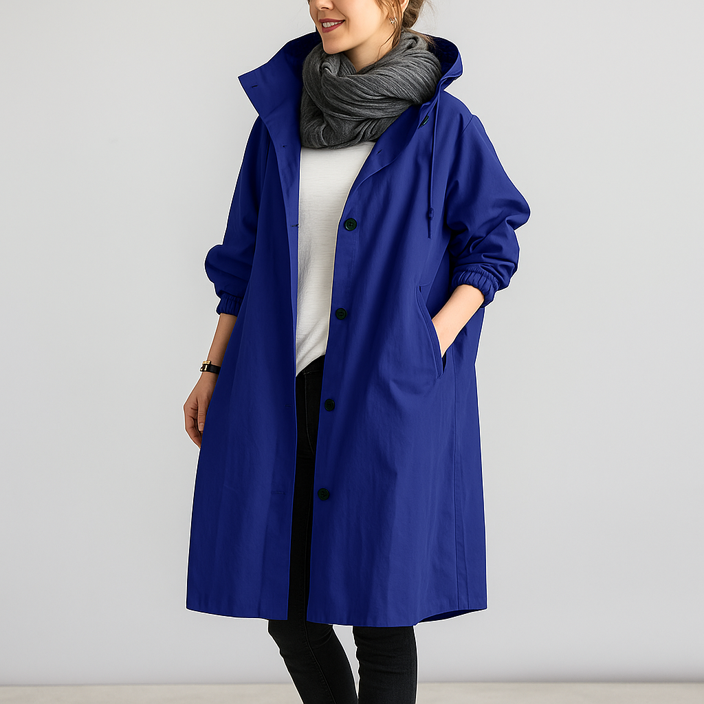 Nora Oversized Waterproof Raincoat for Women