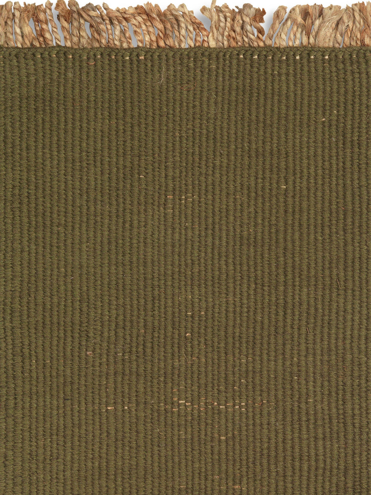 Block Mat, Olive/Natural