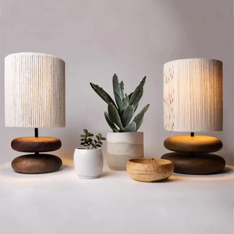 Kenshō Wood Table Lamp