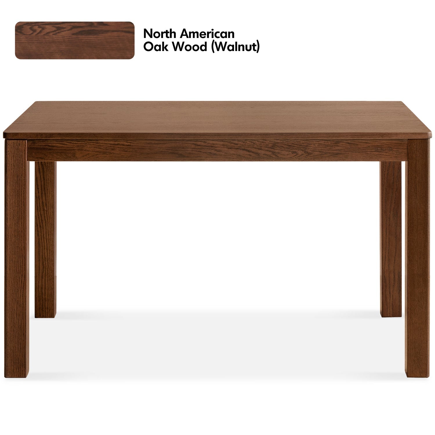 Japandi Oak Wood Dining Table WALDEN
