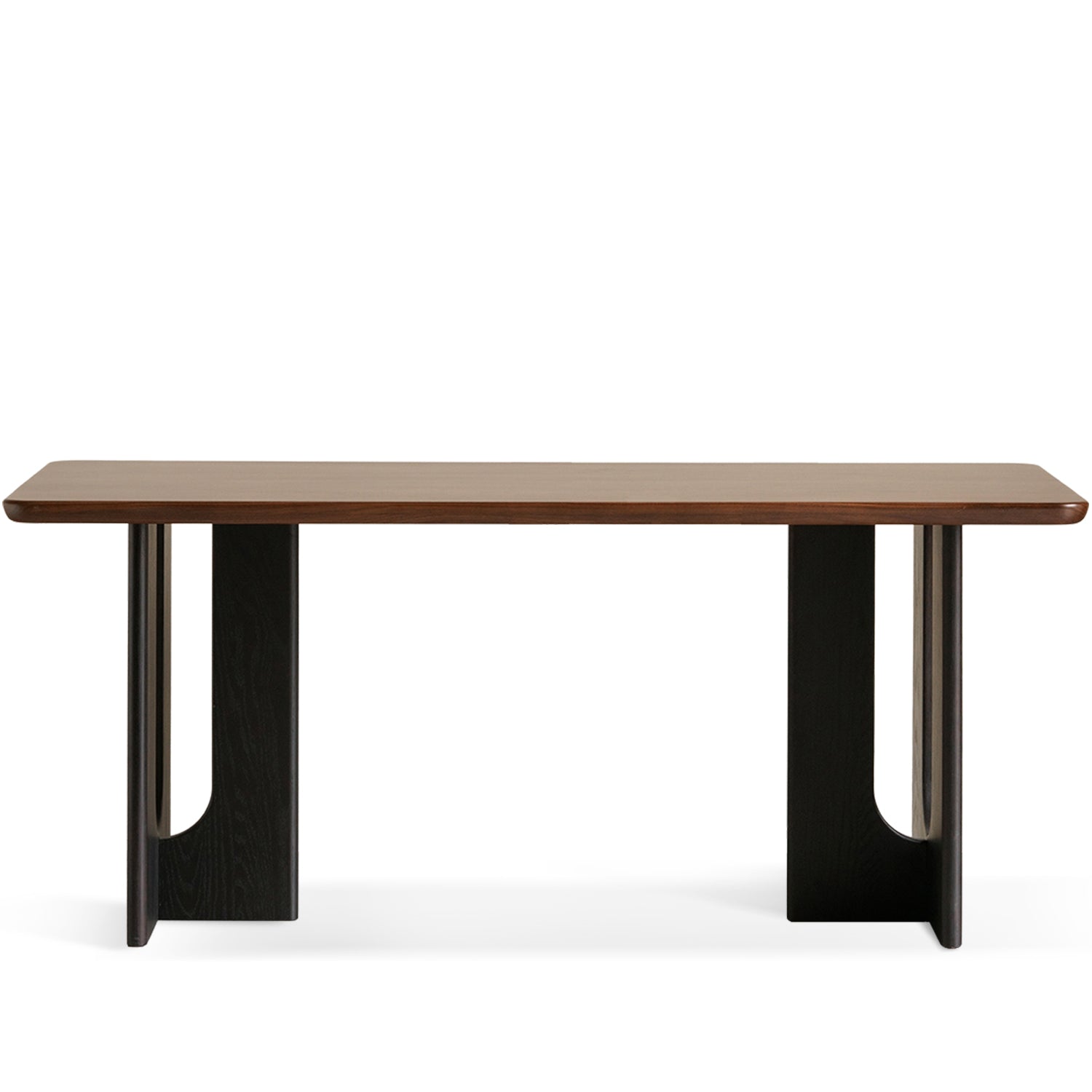 Japandi Walnut Wood Dining Table SAVOR