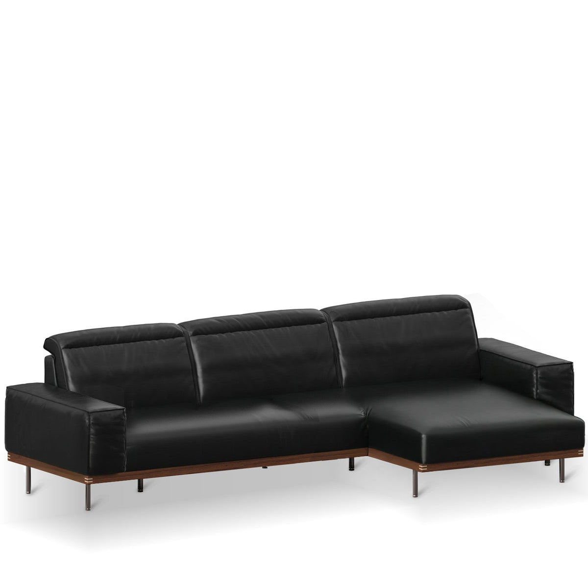 Japandi Genuine Leather L Shape Sofa 3+L  RIVER